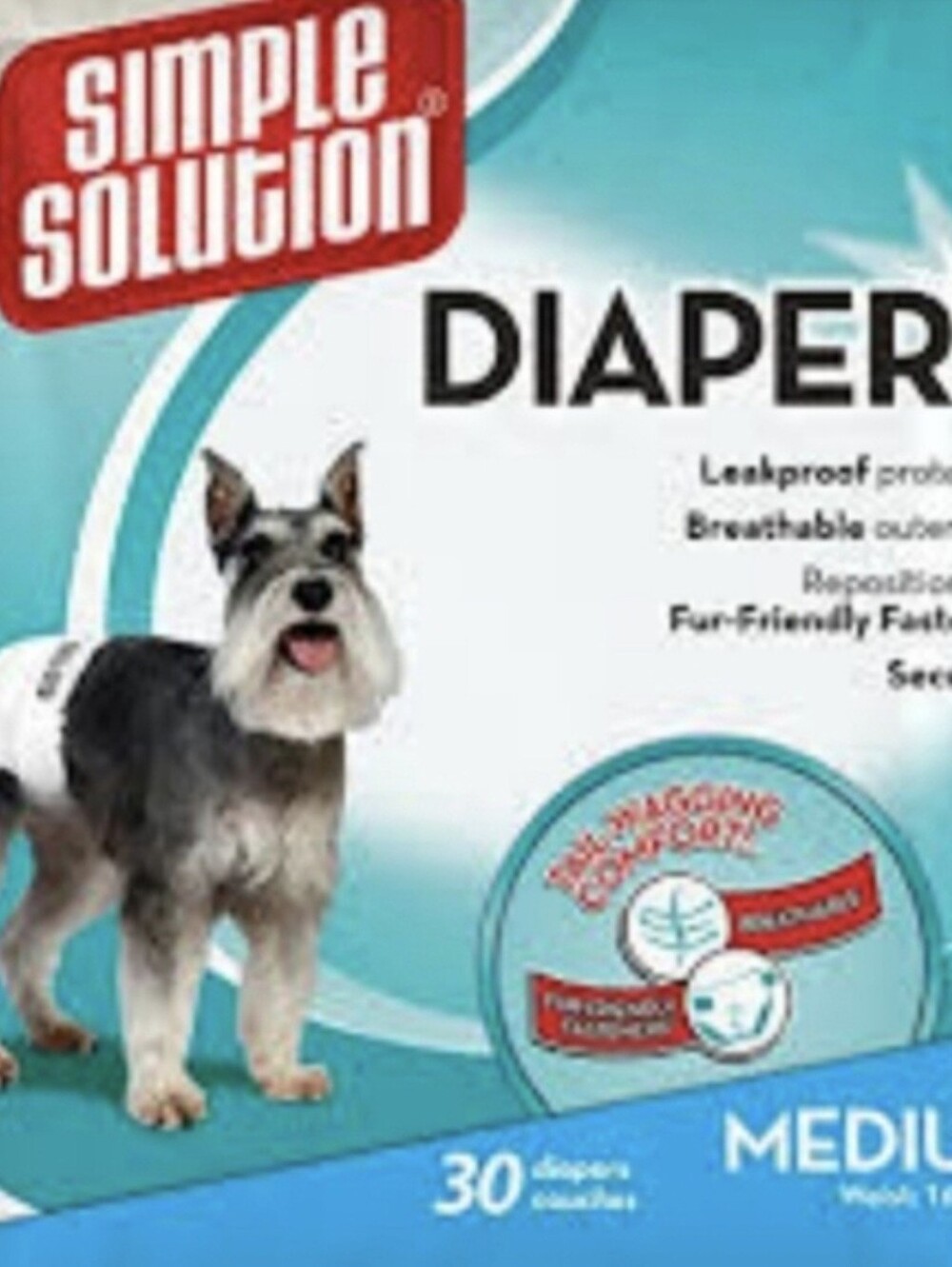 Disposable Dog Diapers for Female Dogs | Super Absorbent Leak-Proof Fit